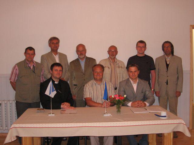 Villem Reimani Kolleegium Villem Reimani päeval Kolga-Jaanis 28. juulil 2007. aastal. 1. rida: A. Tooming, K. Raba, T. Piir. 2. rida: H. Nurme, U. Petti, P. Tulviste, T. Rosenberg, T. Siilaberg, H. Runnel.